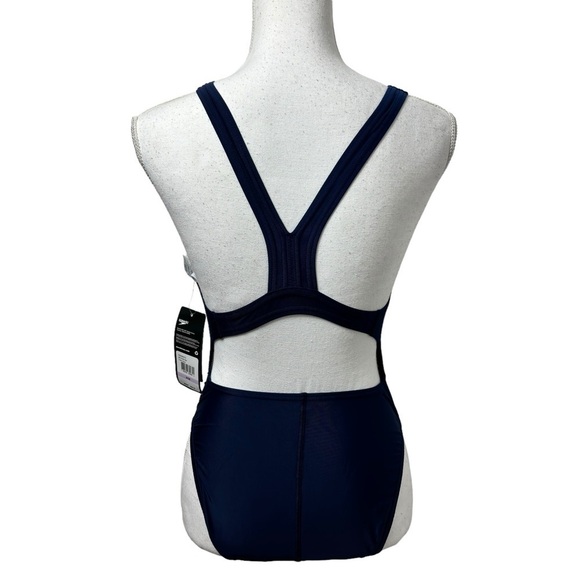 SPEEDO TEAM NAVY WOMEN ONE PIECE SWIMSUIT SIZE 6/32 BRAND NEW WITH TAGS - Picture 3 of 7